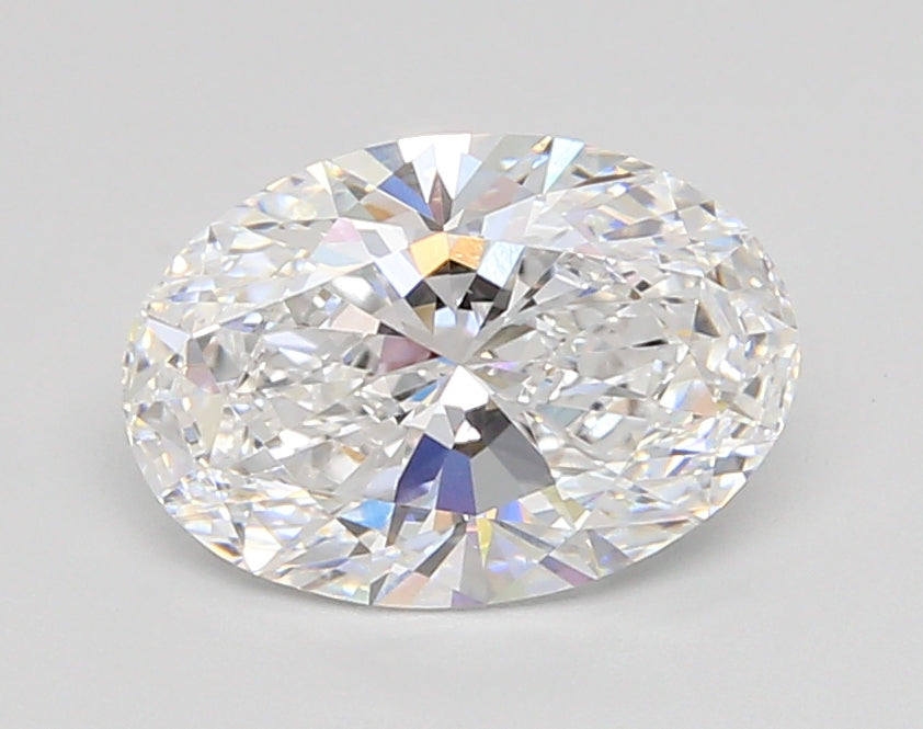 2.03 Carat Oval Shaped, Ideal Cut, D Color, VVS1 Clarity, IGI Certified Lab Grown Diamond