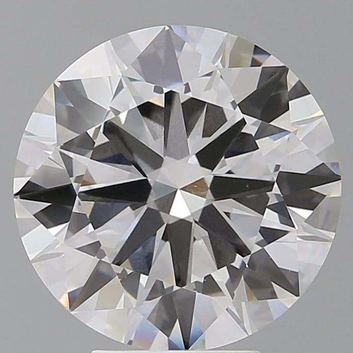 5.53 Carat Round Shaped, Excellent Cut, E Color, VVS2 Clarity, IGI Certified Lab Grown Diamond