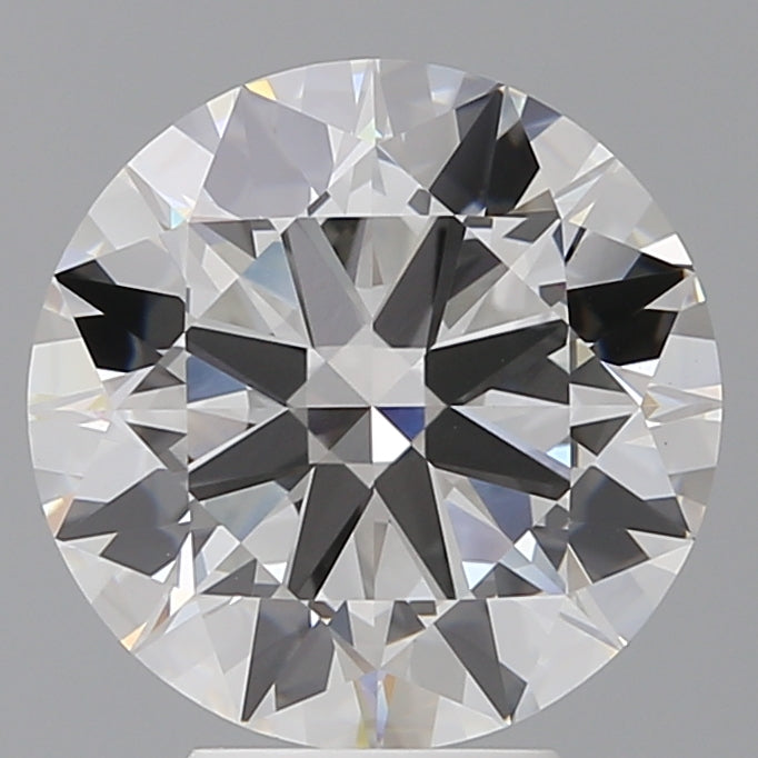 5.01 Carat Round Shaped, Ideal Cut, F Color, VVS2 Clarity, IGI Certified Lab Grown Diamond