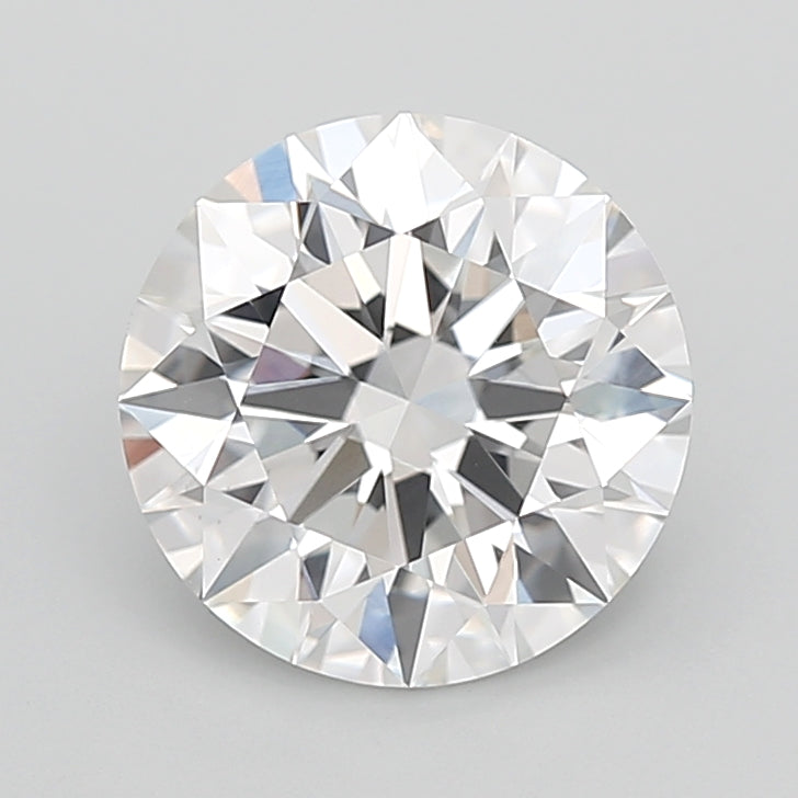 4.05 Carat Round Shaped, Ideal Cut, E Color, VVS2 Clarity, IGI Certified Lab Grown Diamond