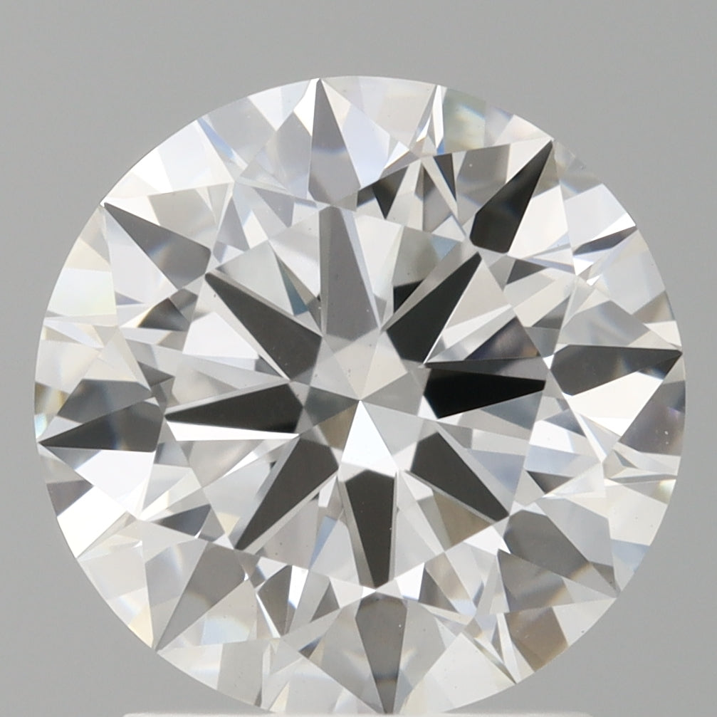 2.00 Carat Round Shaped, Ideal Cut, E Color, VVS2 Clarity, IGI Certified Lab Grown Diamond