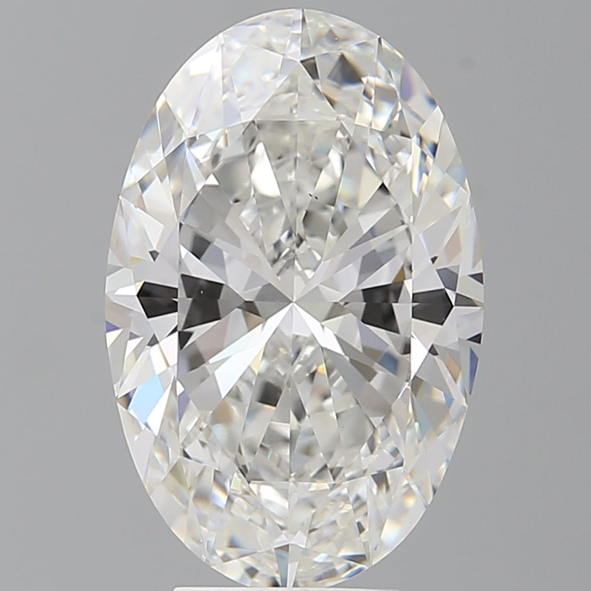 5.58 Carat Oval Shaped, Ideal Cut, F Color, VS1 Clarity, IGI Certified Lab Grown Diamond