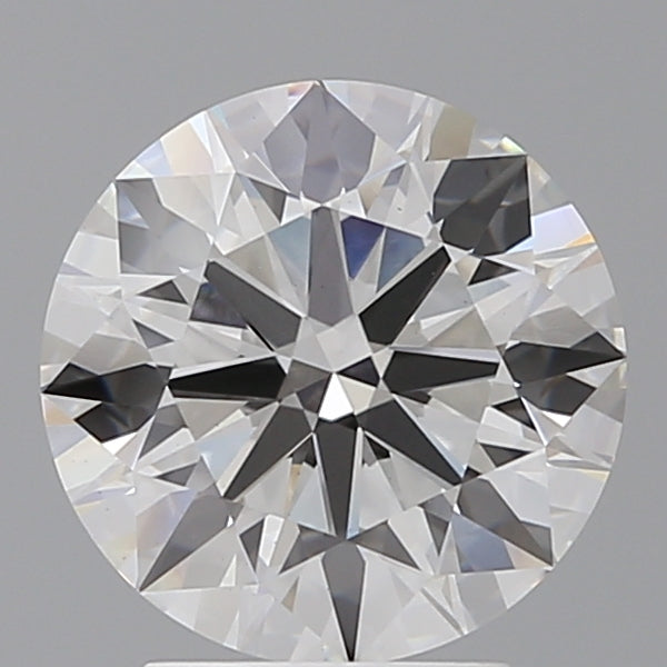 3.09 Carat Round Shaped, Excellent Cut, E Color, VVS2 Clarity, IGI Certified Lab Grown Diamond