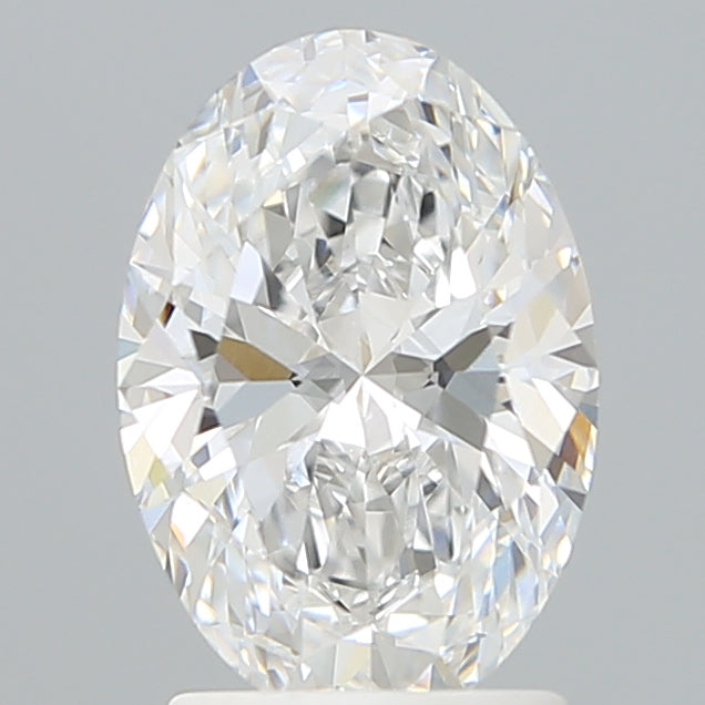2.10 Carat Oval Shaped, Ideal Cut, D Color, VVS1 Clarity, IGI Certified Lab Grown Diamond