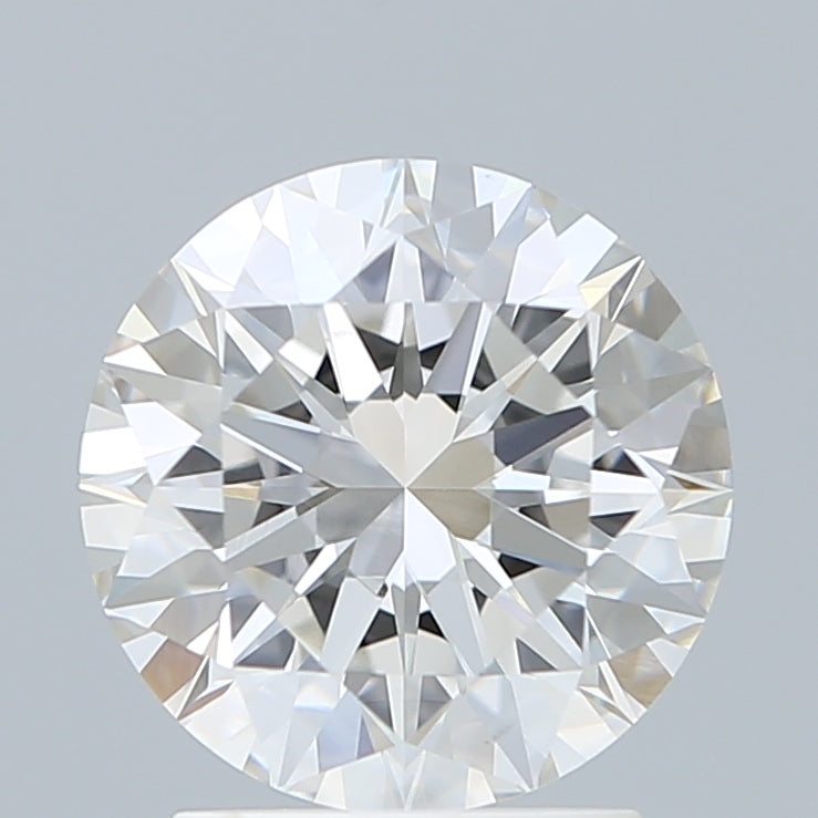 2.09 Carat Round Shaped, Excellent Cut, F Color, VVS2 Clarity, IGI Certified Lab Grown Diamond