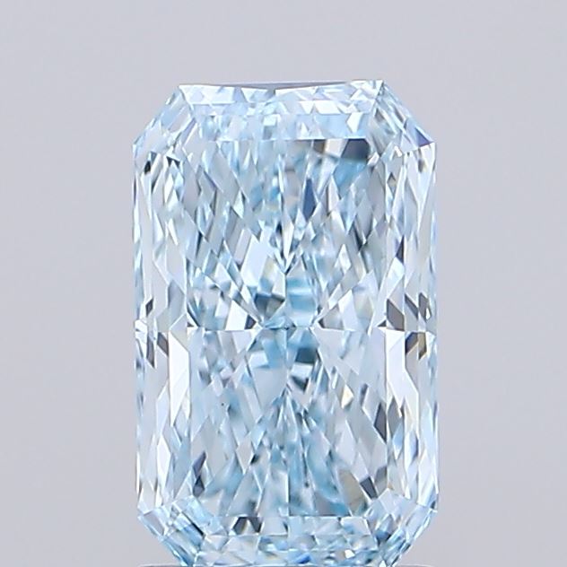 1.57 Carat Radiant Shaped, Ideal Cut, VVS2 Clarity, IGI Certified Lab Grown Diamond