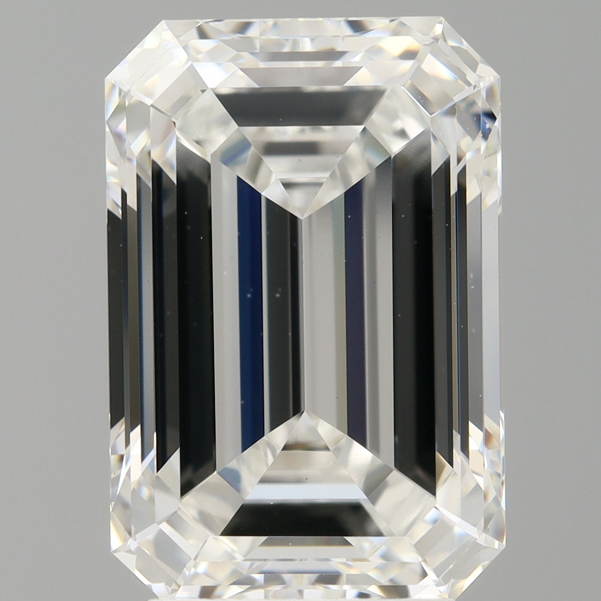 4.08 Carat Emerald Shaped, Ideal Cut, E Color, VVS2 Clarity, IGI Certified Lab Grown Diamond