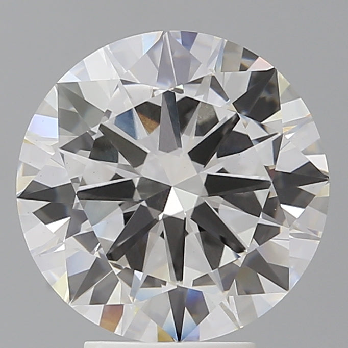 4.52 Carat Round Shaped, Excellent Cut, F Color, VVS2 Clarity, IGI Certified Lab Grown Diamond
