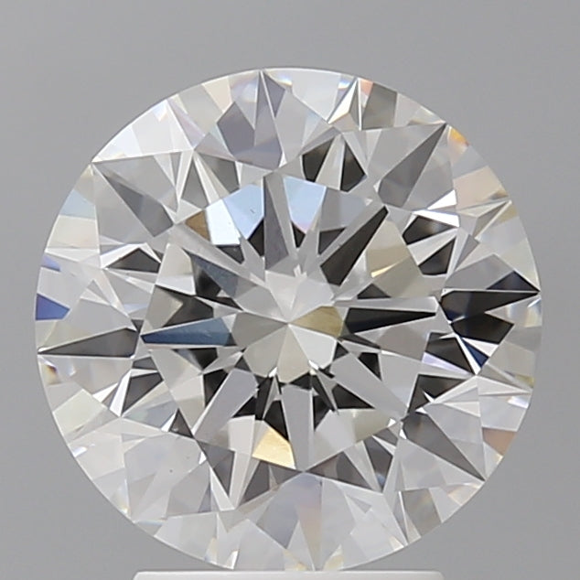 3.56 Carat Round Shaped, Ideal Cut, F Color, VS1 Clarity, IGI Certified Lab Grown Diamond