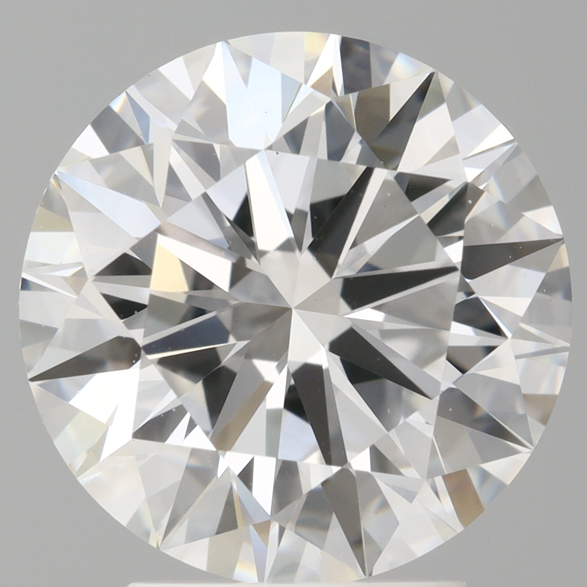 3.50 Carat Round Shaped, Ideal Cut, E Color, VVS2 Clarity, IGI Certified Lab Grown Diamond