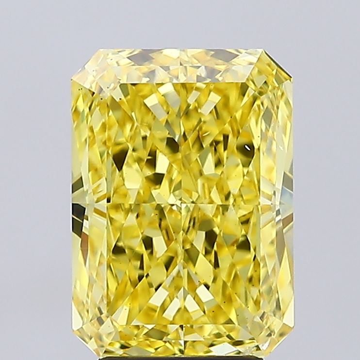 4.10 Carat Radiant Shaped, Excellent Cut, VS2 Clarity, IGI Certified Lab Grown Diamond
