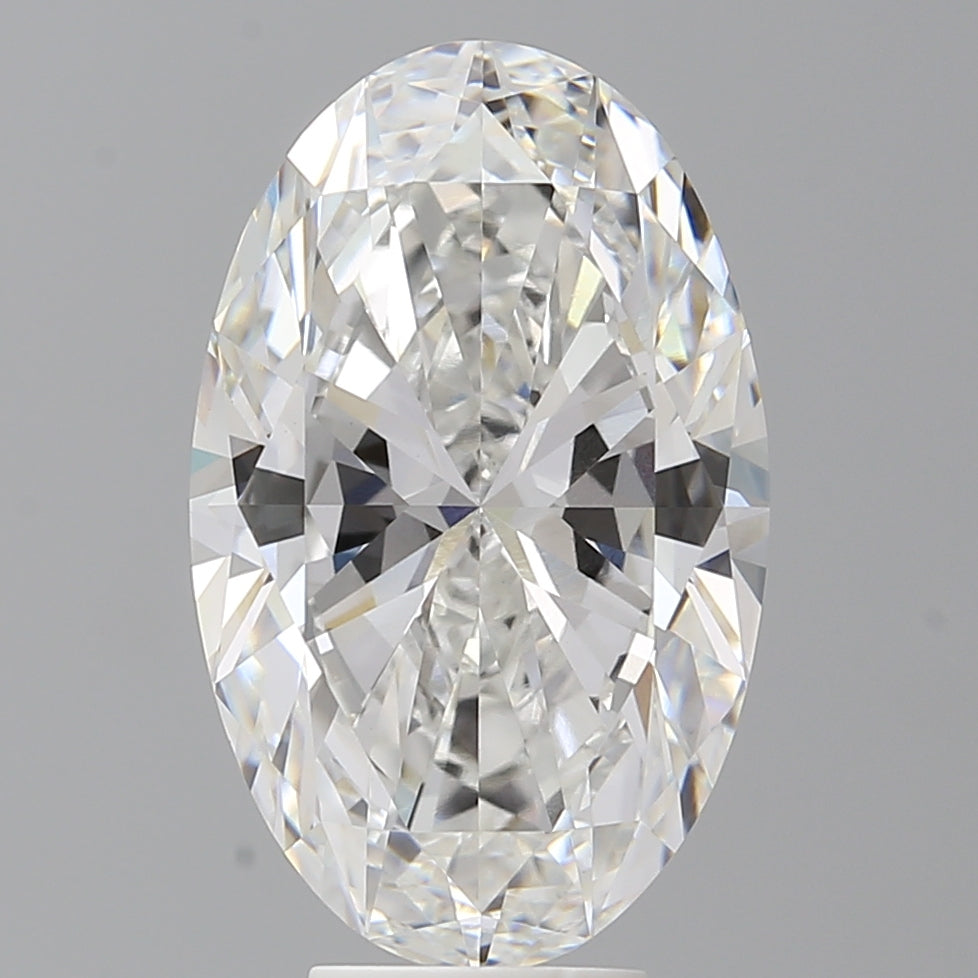 6.58 Carat Oval Shaped, Ideal Cut, E Color, VVS2 Clarity, IGI Certified Lab Grown Diamond