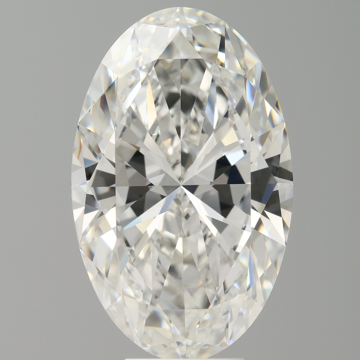 8.01 Carat Oval Shaped, Ideal Cut, E Color, VVS2 Clarity, IGI Certified Lab Grown Diamond