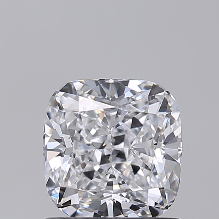 1.02 Carat Cushion Shaped, Ideal Cut, D Color, VVS2 Clarity, IGI Certified Lab Grown Diamond