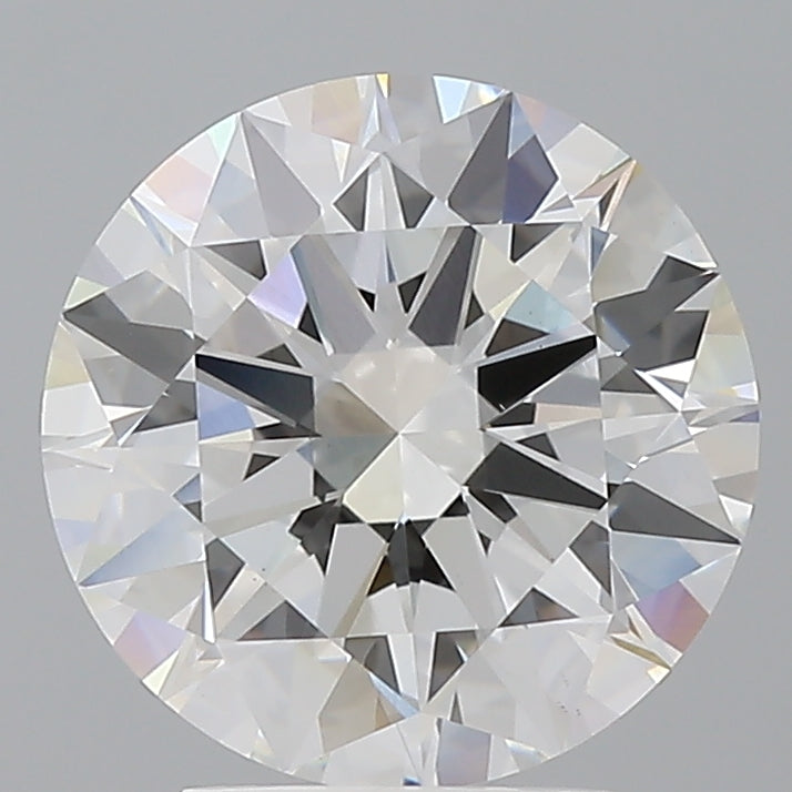 3.52 Carat Round Shaped, Excellent Cut, E Color, VS1 Clarity, IGI Certified Lab Grown Diamond