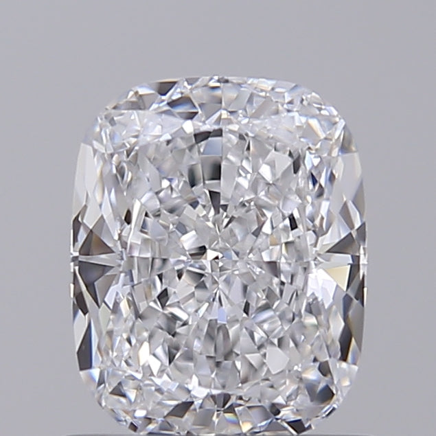 1.01 Carat Elongated Cushion Shaped, Ideal Cut, D Color, VVS2 Clarity, GIA Certified Lab Grown Diamond