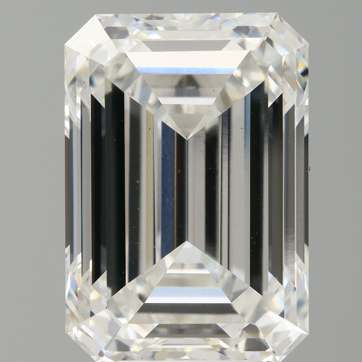 8.07 Carat Emerald Shaped, Ideal Cut, F Color, VS1 Clarity, IGI Certified Lab Grown Diamond