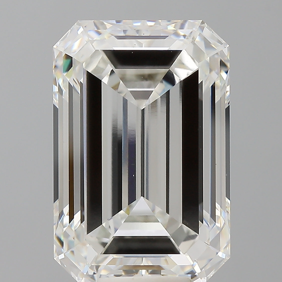 12.58 Carat Emerald Shaped, Ideal Cut, F Color, VS1 Clarity, IGI Certified Lab Grown Diamond