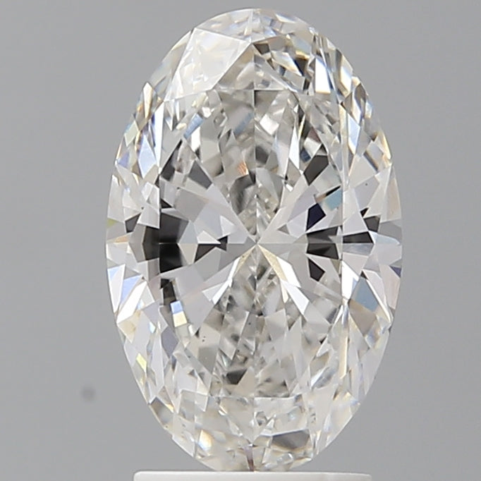 2.51 Carat Oval Shaped, Ideal Cut, F Color, VVS2 Clarity, IGI Certified Lab Grown Diamond
