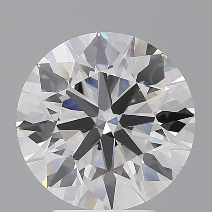 4.05 Carat Round Shaped, Ideal Cut, E Color, VVS2 Clarity, IGI Certified Lab Grown Diamond