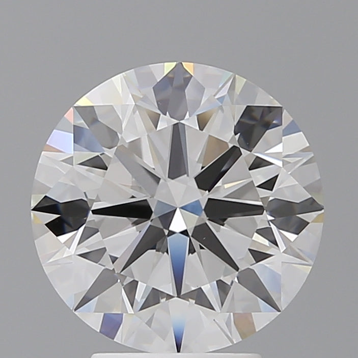 4.07 Carat Round Shaped, Ideal Cut, E Color, VVS2 Clarity, IGI Certified Lab Grown Diamond