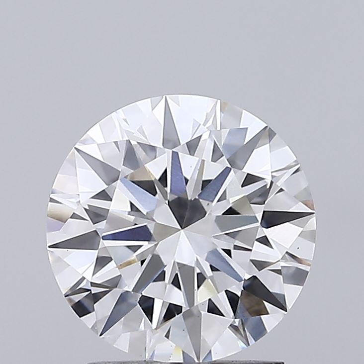 2.03 Carat Round Shaped, Ideal Cut, F Color, VS1 Clarity, IGI Certified Lab Grown Diamond