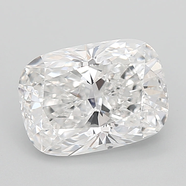 3.05 Carat Cushion Shaped, Ideal Cut, D Color, VVS2 Clarity, IGI Certified Lab Grown Diamond