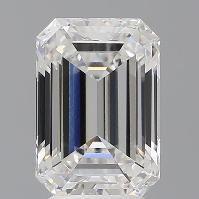 3.59 Carat Emerald Shaped, Ideal Cut, E Color, VS1 Clarity, IGI Certified Lab Grown Diamond