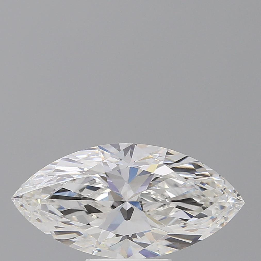 3.58 Carat Marquise Shaped, Ideal Cut, F Color, VVS2 Clarity, IGI Certified Lab Grown Diamond