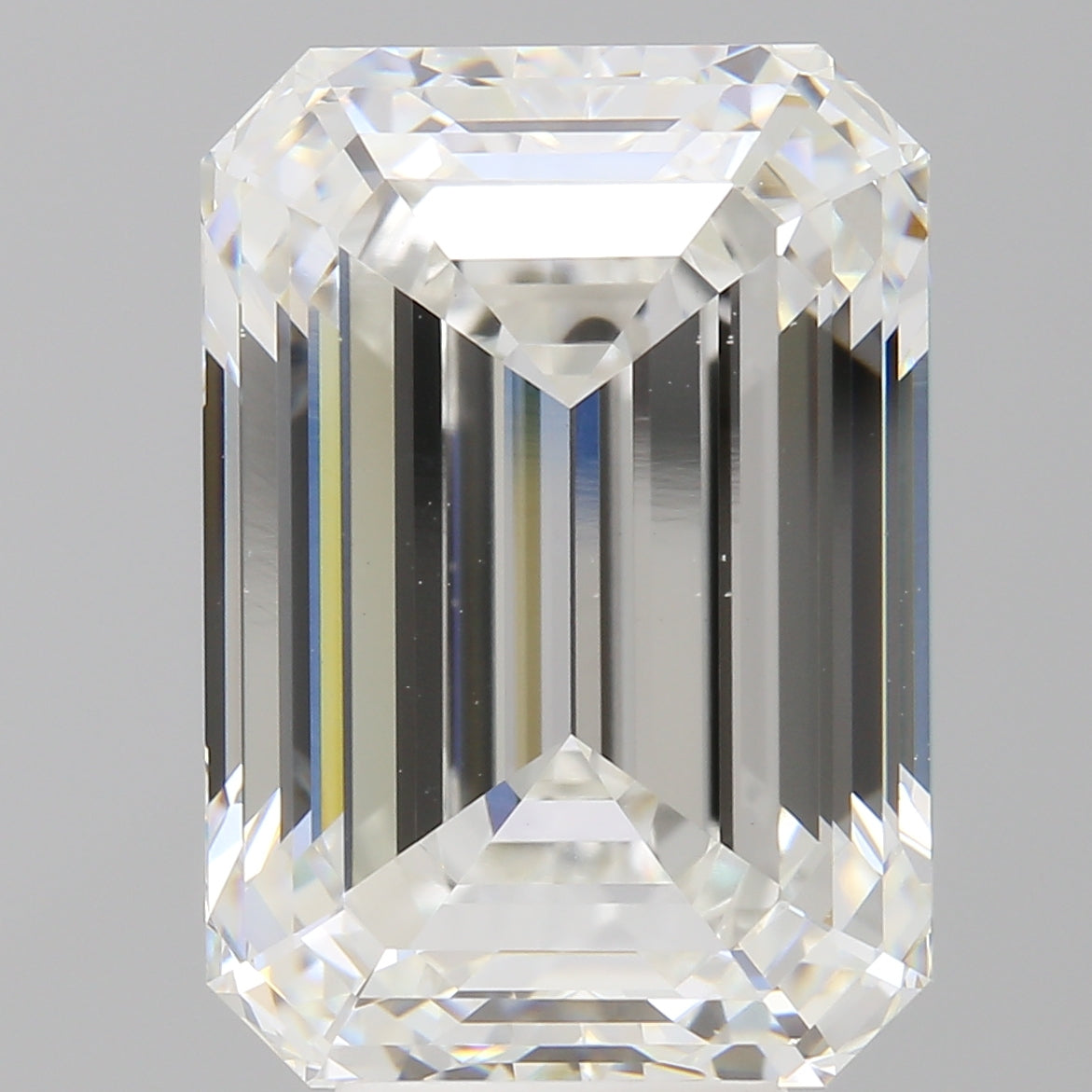 8.50 Carat Emerald Shaped, Ideal Cut, F Color, VS1 Clarity, IGI Certified Lab Grown Diamond