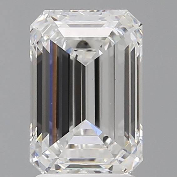 2.60 Carat Emerald Shaped, Ideal Cut, E Color, VVS2 Clarity, IGI Certified Lab Grown Diamond
