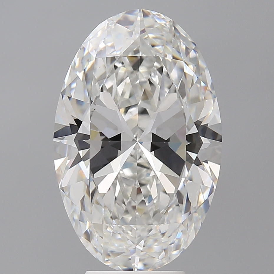 6.08 Carat Oval Shaped, Ideal Cut, F Color, VVS2 Clarity, IGI Certified Lab Grown Diamond