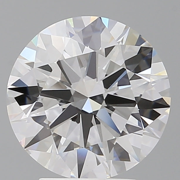 3.52 Carat Round Shaped, Ideal Cut, E Color, VVS2 Clarity, IGI Certified Lab Grown Diamond