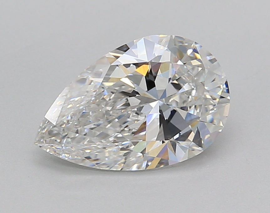 1.51 Carat Pear Shaped, Very Good Cut, E Color, VVS2 Clarity, IGI Certified Lab Grown Diamond