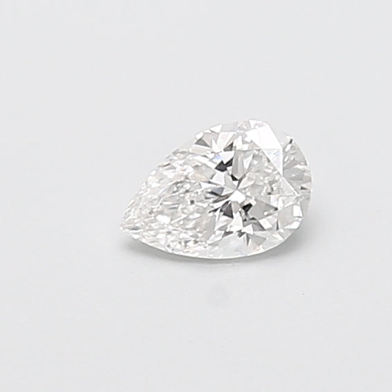 0.37 Carat Pear Shaped, Very Good Cut, E Color, VS1 Clarity, IGI Certified Lab Grown Diamond