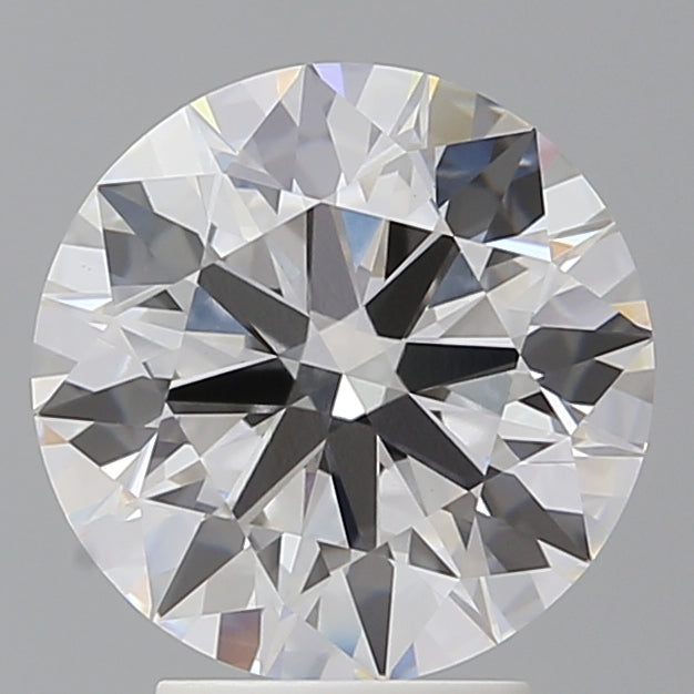3.59 Carat Round Shaped, Ideal Cut, E Color, VVS2 Clarity, IGI Certified Lab Grown Diamond