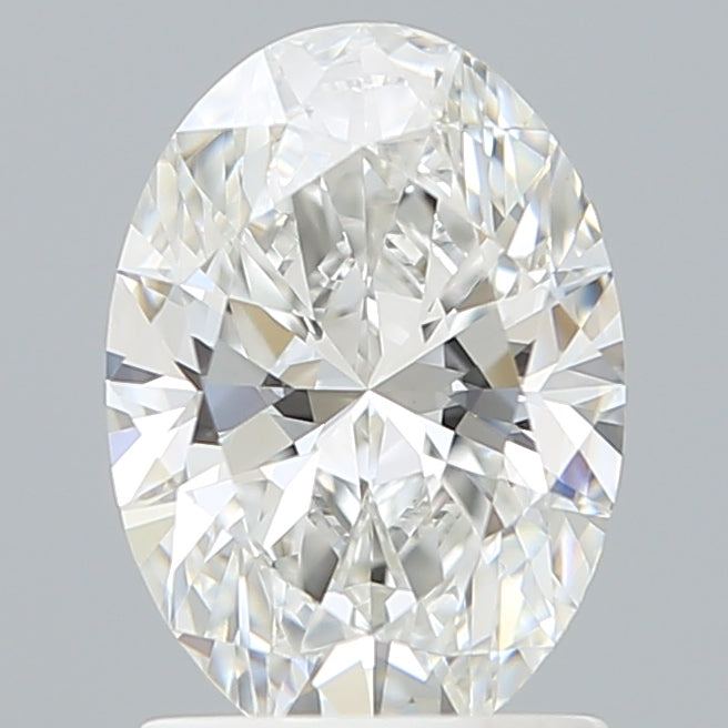 1.57 Carat Oval Shaped, Ideal Cut, E Color, VVS2 Clarity, IGI Certified Lab Grown Diamond