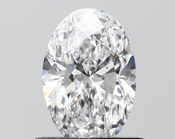 1.01 Carat Oval Shaped, Ideal Cut, D Color, VVS2 Clarity, IGI Certified Lab Grown Diamond
