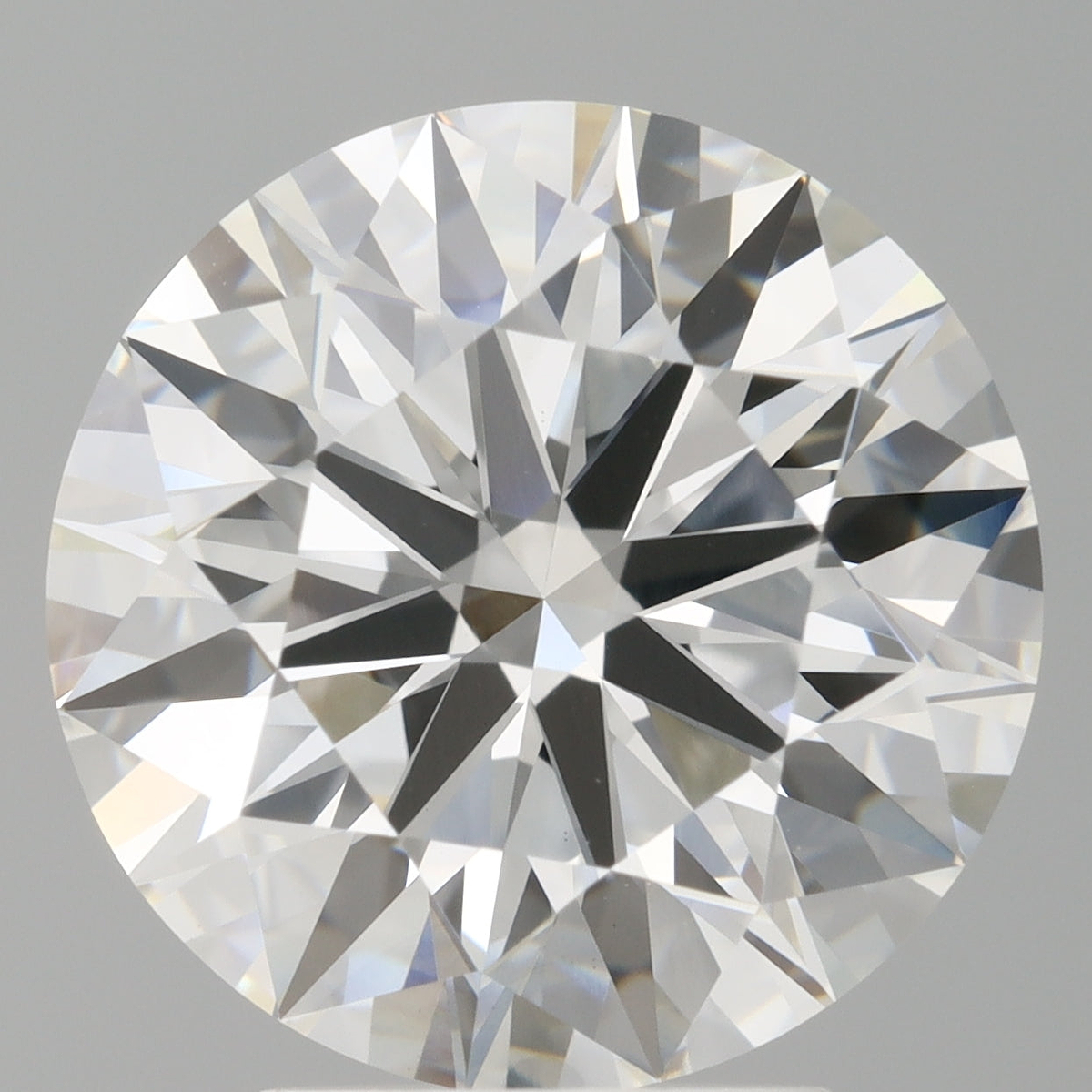 4.04 Carat Round Shaped, Ideal Cut, E Color, VVS2 Clarity, IGI Certified Lab Grown Diamond