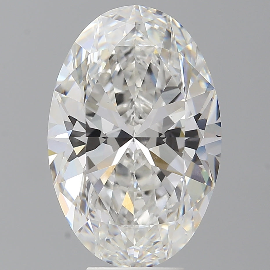 7.09 Carat Oval Shaped, Ideal Cut, E Color, VVS2 Clarity, IGI Certified Lab Grown Diamond