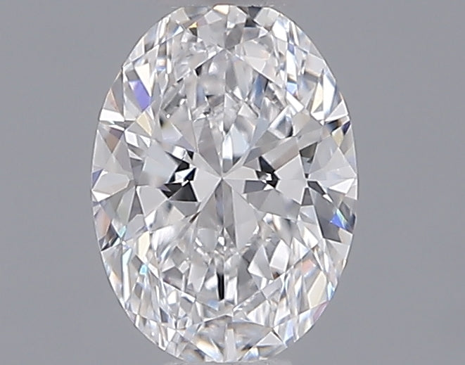 0.51 Carat Oval Shaped, Excellent Cut, D Color, VVS2 Clarity, IGI Certified Lab Grown Diamond