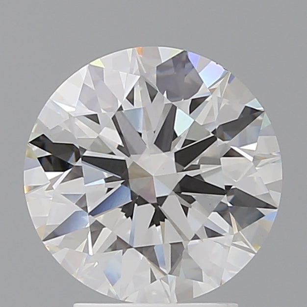 3.10 Carat Round Shaped, Ideal Cut, E Color, VVS2 Clarity, IGI Certified Lab Grown Diamond