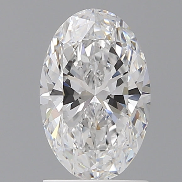 1.58 Carat Oval Shaped, Ideal Cut, D Color, VVS2 Clarity, IGI Certified Lab Grown Diamond