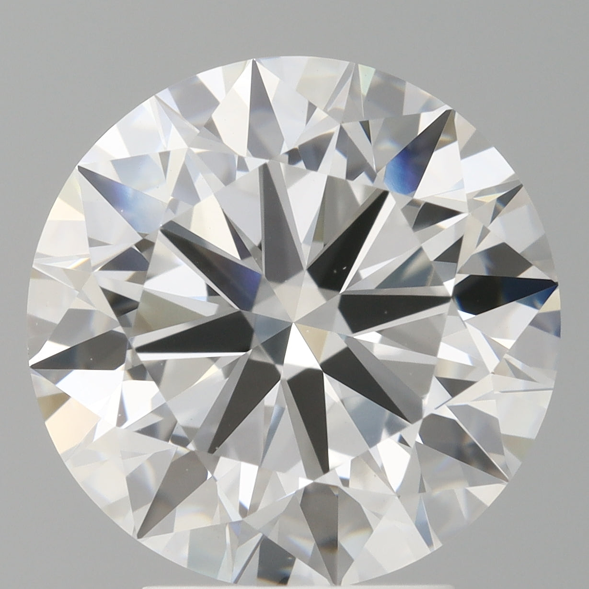 4.00 Carat Round Shaped, Excellent Cut, E Color, VVS2 Clarity, IGI Certified Lab Grown Diamond