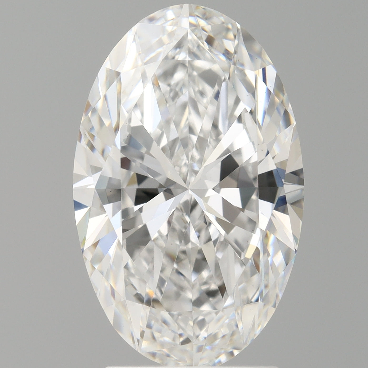 3.01 Carat Oval Shaped, Ideal Cut, E Color, VVS2 Clarity, IGI Certified Lab Grown Diamond