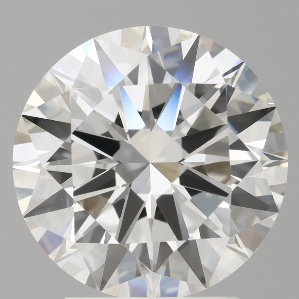 3.00 Carat Round Shaped, Excellent Cut, F Color, VVS2 Clarity, IGI Certified Lab Grown Diamond