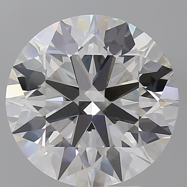 4.03 Carat Round Shaped, Ideal Cut, E Color, VVS2 Clarity, IGI Certified Lab Grown Diamond