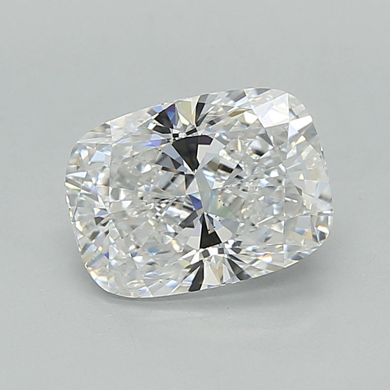 1.51 Carat Cushion Shaped, Ideal Cut, D Color, VS1 Clarity, IGI Certified Lab Grown Diamond