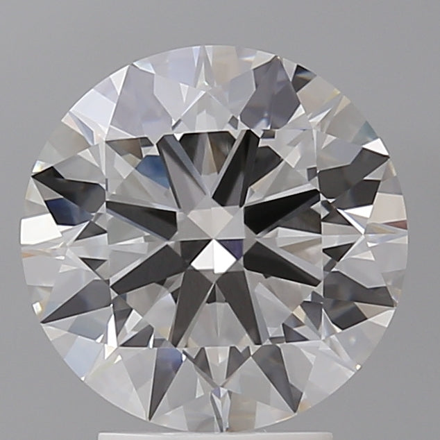 3.52 Carat Round Shaped, Ideal Cut, E Color, VVS2 Clarity, IGI Certified Lab Grown Diamond