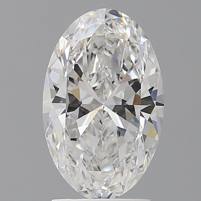 2.52 Carat Oval Shaped, Ideal Cut, E Color, VVS2 Clarity, IGI Certified Lab Grown Diamond